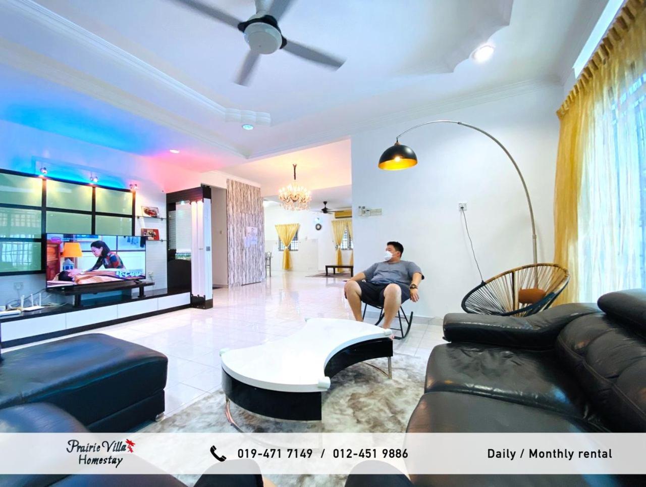 Prairie Villa Homestay ลุมุต ภายนอก รูปภาพ